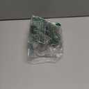 NCSEN Black Interior Door Knobs for Hall & Closet, Pismo Doorknob with Square Rosette, Heavy Duty Passage Door Handle