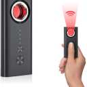 2 x Hidden Camera Detectors Anti Spy Detector Hidden Devices Spy Camera Car GPS Tracker Detector,5 Levels Sensitivity Use for Home Office Travel Car (200mAh)