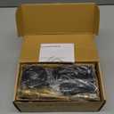 SENTO Bathtub and Shower 3 Handle Tub Trim Set For Gerber Faucets Bathtub Shower, Easy Installation, Heavy Duty Metal, Matte Black