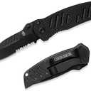 Gerber Gear Swagger Folding Pocket Knife, Assisted Opening Tactical Knife, 3.25" Blade, EDC Equipment for Camping, Hunting and Survival