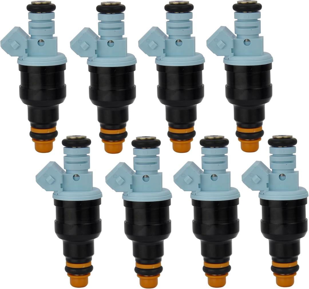 0280150947 Vphix Fuel Injectors for 1987-1990 Ford Ranger F Super Duty F250 F350 1991 F350 F53 E350 Econoline Club Wagon Base Motorhome Chassis 2.3L 3.0L 4.9L 5.0L 5.8L 2.9L 7.5L 7.5L 0280150947 FJ717
