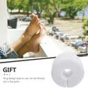 Foot Pillows for Elevation While Sleeping Rest Support Pillow with Ring Rehabilitation Bolster for Pressure Sore Prevention Bedridden Patients Foot Heel Toe Elevator for Bed, 6.69X6.69X3.93 Inch (1 Count (Pack of 1))