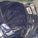 Vulcanodon Mens Satin Robe Lightweight,Men's Luxurious Silk Kimono Bathrobe (XX-Large-3X-Large, Navy)