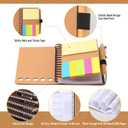 10 Sets Teacher Appreciation Gifts Thank You Gifts Inspirational Spiral Notebooks with Sticky Notepad and Bamboo Pen Nurse Week Gift for Team Nurse Coworker Graduation (May You Be Proud)