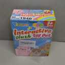 Samoyed Walking Barking Toy Dog Puppy Toy for Girl Licking Doggy with Leash, Electric Talking Singing Tail Wag Plush DIY Pretend Dress Up Interactive Dog Toddler Kid