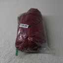 Obosoyo Women's Winter Packable Down Jacket Plus Size Ultralight Long Down Outerwear Puffer Jacket Hooded Coat M Red