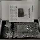 SMARTRO Digital Projection Alarm Clock for Bedrooms with Indoor Thermometer Hygrometer, USB Charger, Bedside Projector, Travel, AC and Battery Operated