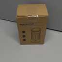 Milk Frother, Upgraded 4-in-1 Milk Frother and Steamer, Hot and Cold Foam Maker and Milk Warmer with Temperature Control & Auto Shut-Off, Frother for Coffee, Latte, Cappuccino, Matcha(Black)