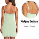 OVRUNS Women's Tennis Dress Built-in Bra & Shorts Exercise Workout Golf Athletic Dress with Pockets (XXL)