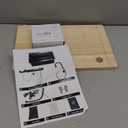 Kitchen Sink Double Waterfall Sink With LED Display With Cup Washer, Soap Dispenser, Waterfall Mixer, Worktop Controller, Etc. Workstation Kitchen Sink (Gun Grey, 35.4 * 19.7 * 8.7 IN)