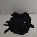 Women Plus Size Long Formal Dress Short Sleeve Chiffon Ruffle V Neck High Low Split Wedding Guest Maxi Dresses (3X-Large Plus, Black)