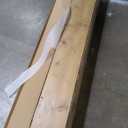 72" Fireplace Mantel, 5'' Thick Handmade Hollow Solid Wood Wall Long Floating Shelf with Invisible Wood Brackets, Wood Color