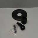 Shower Faucet Handle Trim Kit for Delta Tub and Shower Faucets, Shower Replacement Kit Compatible with Delta Shower Trim Kit, Single-Handle Valve Tub Shower Trim Kit (Matte Black)