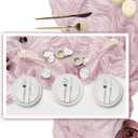 2 x Dusty Pink Easter Cheesecloth Table Runner 10FT Boho Cheese Cloth Table Runner for Baby Shower Wedding Bridal Decorations 35*120 Inch Long Gauze Table Runners for Birthday Garden Party