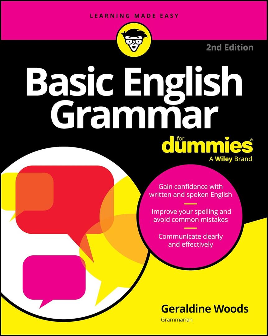 Basic English Grammar For Dummies by Geraldine Woods (Book)