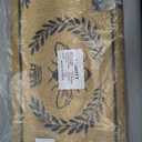 Abbott Collection Bee in Crest Coir Doormat with PVC Backing (18x 30 L)