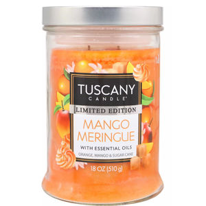 Tuscany Candle Mango Meringue Scented Limited Edition Candle