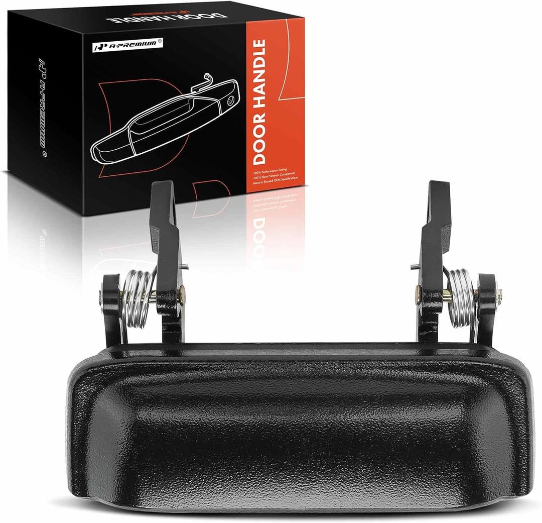 A-Premium Front Driver or Passenger Side Exterior Door Handle Compatible with Ford Ranger 2001-2011 & Mazda B2300 2001-2010, B2500 2001, B3000 2001-2008, B4000 2001-2010, Textured Black