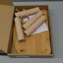 Niteangel Anti-Slide Acrylic Wooden Cloud Series Hamster Wheel Platform (Small)