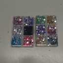 Briskbloom 10000PCS Colorful Rhinestones for Crafts Shoes Clothes, Mix Colors Flatback Rhinestone for Nails, Flat Back Diamond Tumbler Bedazzling Kit, Mixed 2/3/4/5/6mm Glue Fix Rhinestone Gems