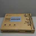 3 Pack Heavy Duty Bamboo Cutting Board Set Non Toxic Wooden Cutting Board for Kitchen Non Slip Solid End Grain Thick Wood Juice Groove Chopping Board Extra Large Butcher Block Best House Warming Gift (Multiple Sizes (Set of 3))