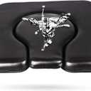 MINIVON PU Commode Chair Cushion Universal Fit, Thick Sponge Padded Soft Pad for Bedside Commode Seat Toilet Chair, Waterproof Cover Shower Seat Wheelchair, U Shape C Shape for Elderly