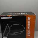 A-Premium Driver Side Power Door Mirror - Compatible with Ford F-150 2011-2014 - Heated Manual Folding Black Outside Rear View Mirror w/Turn Signal Blind Spot Detection