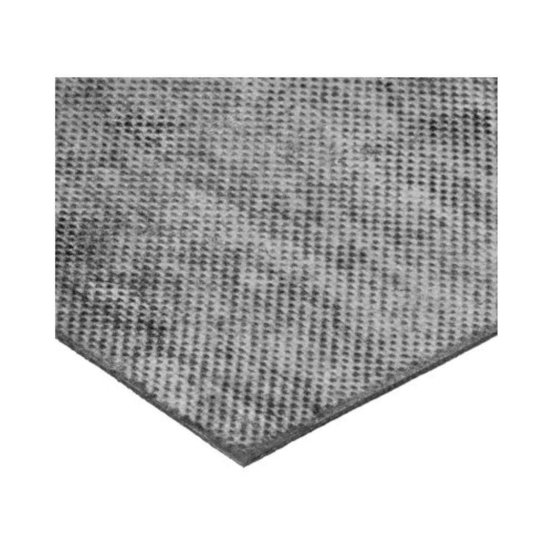 USA Sealing BULK-RS-NFR70-229 Height Strength Fabric-Reinforced Neoprene Rubber Sheet with Acrylic Adhesive, 70A, 1/4" Height, 6" Width, 6" Length