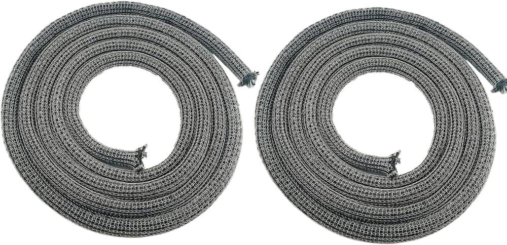 3 x Replacement stove Fireproof Glass Fiber Griddle Mesh gasket AW3441 0003441 52 inches long fits Vermont Castings Acclaim, Defiant, Resolute, Vigilant, Intrepid II, EncoreIntrepid.2pack