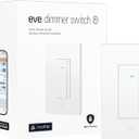 Eve Dimmer Switch (Matter)  Smart Dimmer Switch, for Alexa/Apple/Google/SmartThings/Home Assistant; for Single-Pole switches; Requires Thread Border Router and Neutral Wire; UL-Certified