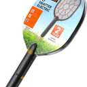 Bug Zapper Racket  Electric Fly Swatter for Gnats, Mosquitoes, & More  Harmless-to-Humans Outdoor Bug Zapper Battery Operated  Handheld Electric Fly Swatter Indoor Racket