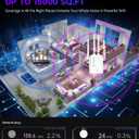 2026 WiFi Extender Signal Booster, Longest Range up to 15000 sq.ft for Home, Wireless Internet Extender with Ethernet Port, 6X Faster Speed WiFi Repeater, 1-Tap Setup, Compatible with 99% Routers