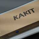 KAKIT Bimini Top for Boats, Metal Base (3 Bow 6'L x 46" H x 73"-78" W,Blue) Heavy Duty, Anti-UV, Waterproof, Support Poles, 4 Straps, Zippered Storage Boot, Marine Grade Oxford