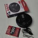 GPX PC332B Portable CD Player with Anti-Skip Protection, FM Radio and Stereo Earbuds - Black