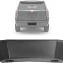 Rear Trailer Hitch Cover w/Knobs Compatible with 2015-2020 Cadillac Escalade/ESV Replacement for 84410295 Tow Hole Cover Panel Plastic(PP+TD20) Black