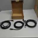 Amazon Basics HDMI Cable, 3-Pack, 10ft, 4K@60Hz, High-Speed 4K HDMI 2.0 Cord (18Gbps), 2160p, 48 bit, Compatible with TV/PS5/Xbox/Roku, Black