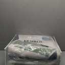 Washable 6x9 Area Rug - 0.4 Inch Thick Soft Non Slip Geometric Modern Foldable Machine Washable Rug for Living Room Bedroom Home Office - Green, 6'x9'