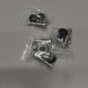 TR416 Valve Stem, 4 Pack Premium Metal Tire Valve Stems for Tubeless Tires, Fits 0.453" & 0.625" Rim Holes, Silver