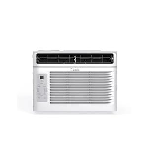 Midea 5,000 BTU EasyCool Window Air Conditioner - Cool up to 150 Sq. Ft. with Easy-to-Use Mechanical Controls and Reusable Filter, Perfect for Small Bedroom, Living Room, Home Office