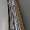 Round 5/8" *44" Hollow Metal Staircase Balusters Matt Black, 10 Pcs/Pack (5Pcs Plain with Single Brass Ball + 5Pcs Plain Double Brass Ball), Wrought Iron Balusters for Interior Stair Railing.
