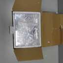 KYODOLED Clear Donation Box for Fundraising with Lock & Sign Holder, Valentine's Day, Multi-Use Voting and Raffle Box, Tip Jar, Secure Storage, Durable Plastic, 6.2'' x 4.6'' x 4.0''
