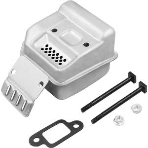 MS180 Exhaust Muffler Kit for For STIHL 017, 018, MS170, MS180 Chainsaws - Replaces OEM 1130 140 0600, 1130 145 2900, Includes Muffler Gasket, Cover, Bolts, Nuts