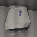 BEDELITE Satin Sheets Queen Size, Luxury Jacquard Striped Navy Bedsheets Set with Elastic Corner Straps, Similar to Silk Sheets Set 4 PC with 1 Deep Pocket Fitted Sheet, 1 Flat Sheet, & 2 Pillowcases