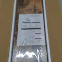 QEEIG Floating Shelves for Wall 35.4" Long - Wall Mounted Shelf Bathroom Kitchen Living Room Bedroom Farmhouse Home Decor Display Bookshelf Large 35.4 x 9.3 inch Set of 2, Rustic Brown (008-90BN)