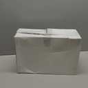 I00000 210 Pcs Clear and Black Plastic Plates, Disposable Dinnerware Set, Include 30 Dinner 30 Dessert Plates,30 Plastic Cups 9 OZ,30 Pre Rolled Napkins with Cutlery for Birthday, Wedding & Party