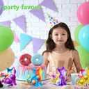 50 Packs Bulk Cat animal Backpack Mini Pop Rainbow Keychain fidgets Bubble Toys for Kids Children Classroom Students gifts from Teacher, Birthday Party Favors