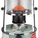 Kerosene Heater, Kerosene Heaters for Indoor Use, Portable Non Electric Stove for Camping, Outdoor, Home, Cooking, Garage, Emergency Oil Heater (4.5L, Blue)