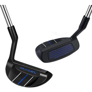 MAZEL Chipper Golf Club Pitching Wedge for Men & Women,37 Degree,Improve Short Game,Right Hand (Black)
