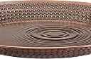 Bird Bath Basin Only, Water Fountain for Outside Backyard, Outdoor, Patio, Garden, Birdbath Gift for Bird Lovers Watchers, Large 20" Copper Metal Bronze Finish by Good Directions