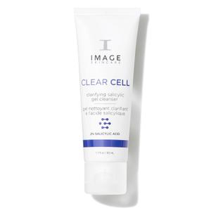 IMAGE Skincare, CLEAR CELL Salicylic Gel Cleanse, Gentle Foaming Face Wash Removes Excess Oil and Shine for Oily Prone Skin (1.7 Fl Oz (Pack of 1))